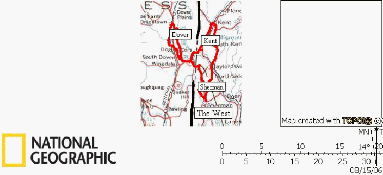 Connecticut, Road, Cycling, Bicycling, Bike, Ride, Routes, Map, Western