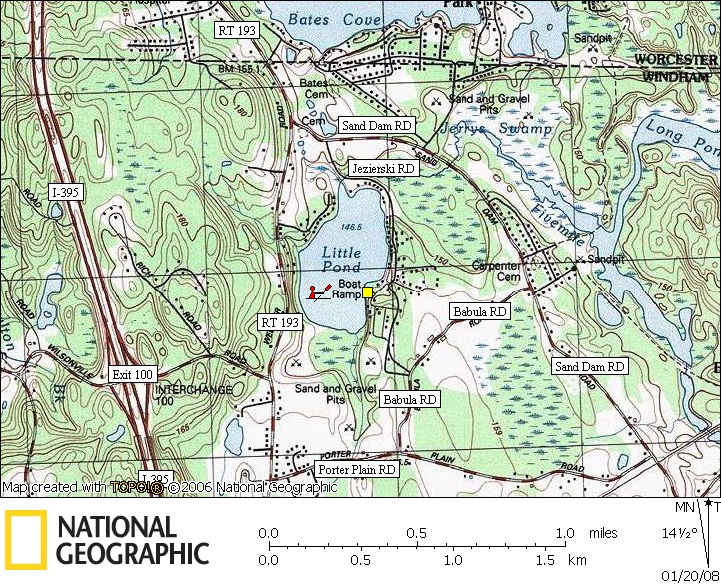 Connecticut, Map, Lakes, Ponds, Canoe, Canoeing, Kayak, Kayaking, Paddling, Lake, Pond, Flat water, Little